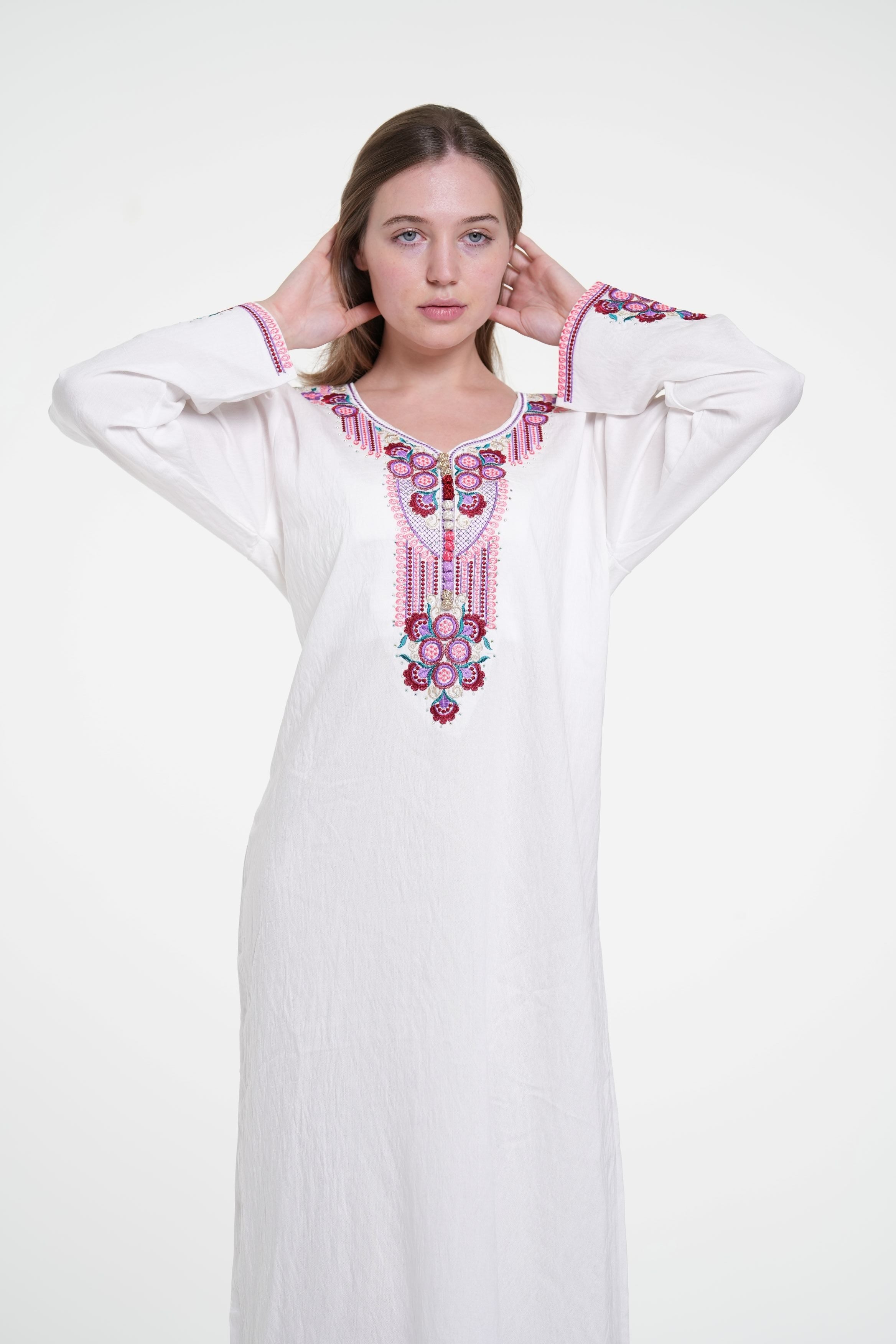 Mukhawar Embroidery Jalabiya Collection