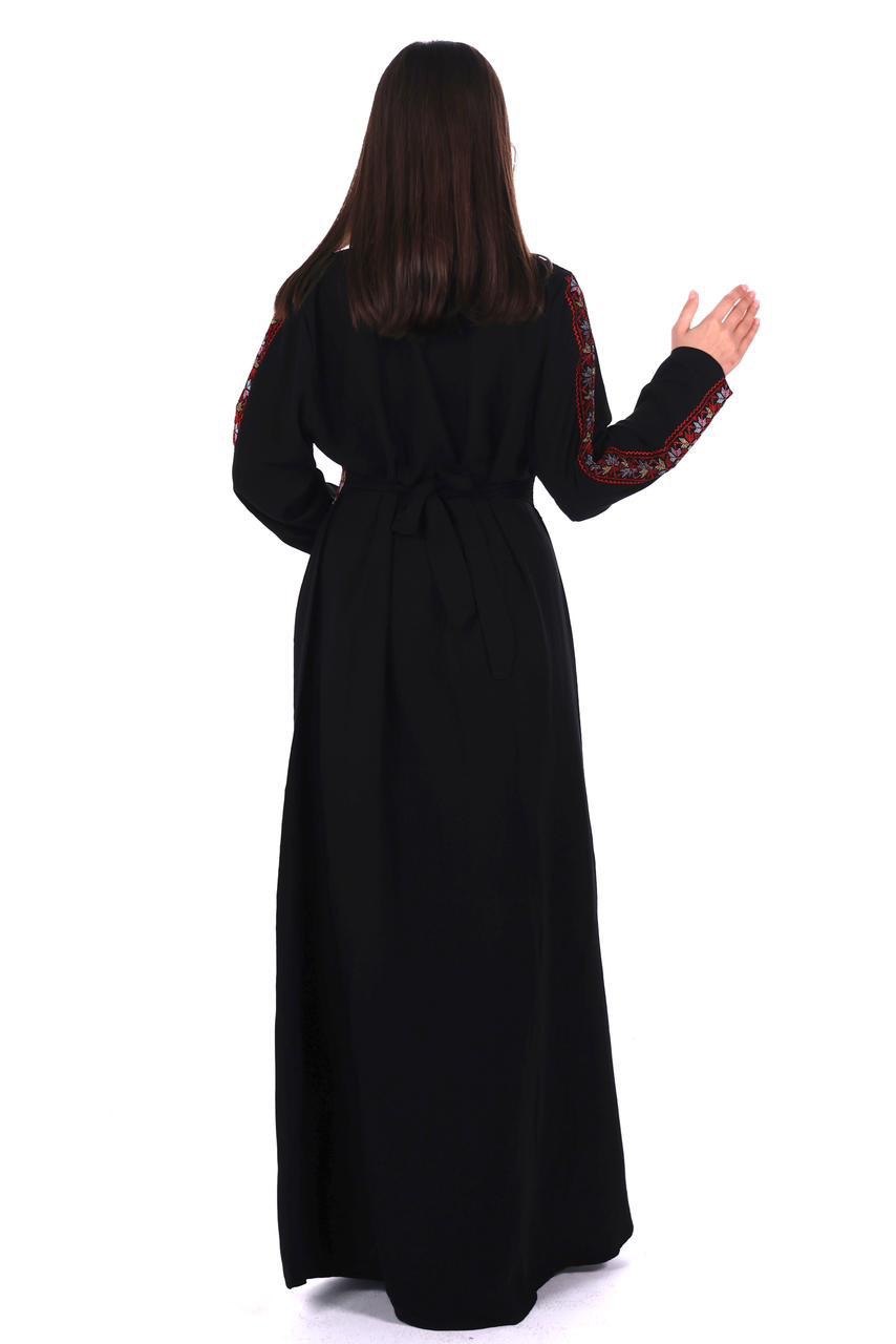 Palestinian Embroidered Jalabiya with Belt