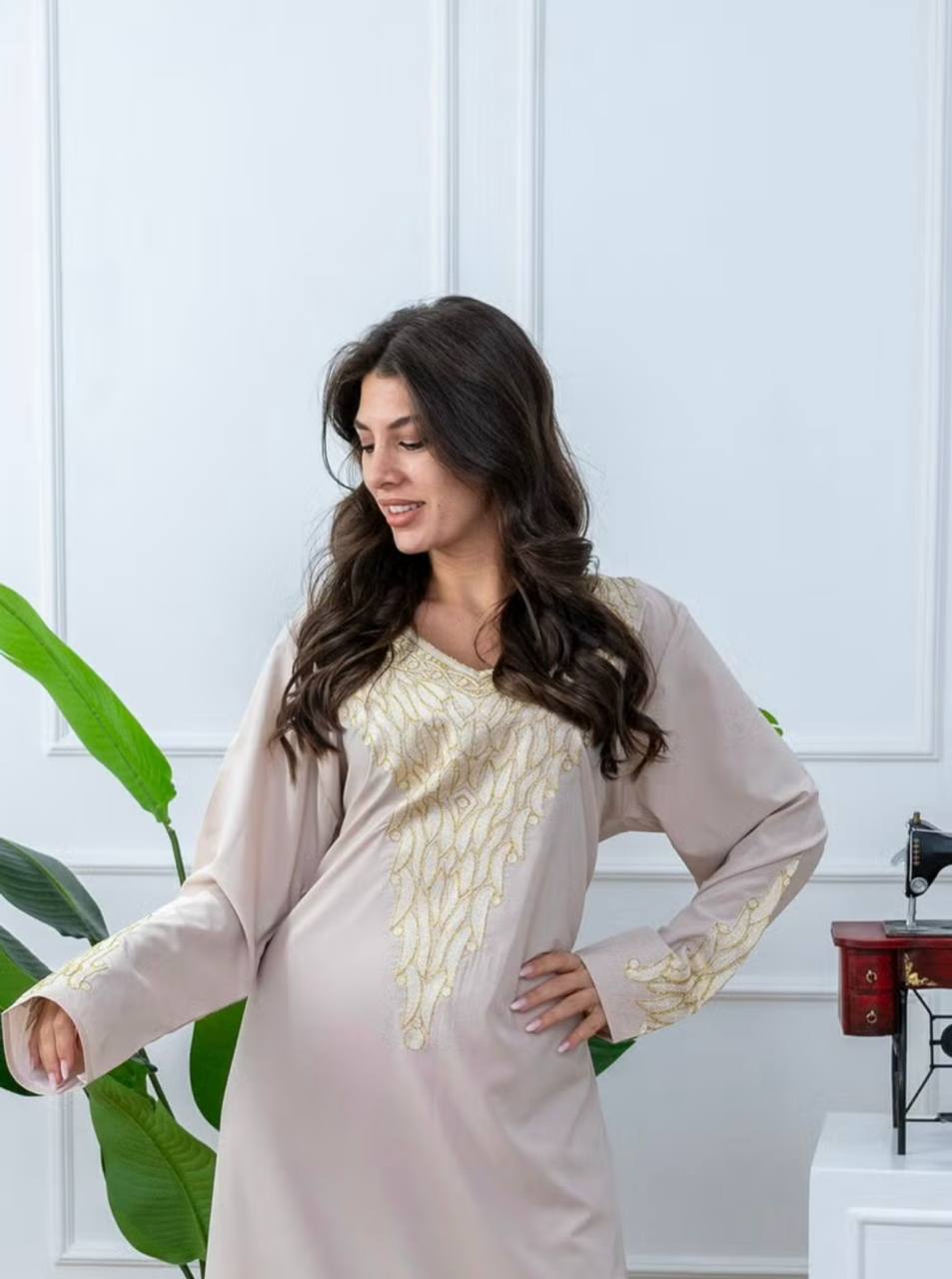 Mukhawar Embroidery Jalabiya