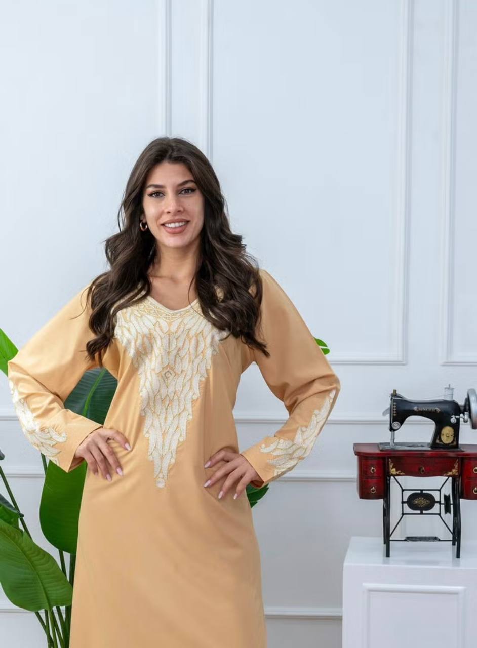 Mukhawar Embroidery Jalabiya